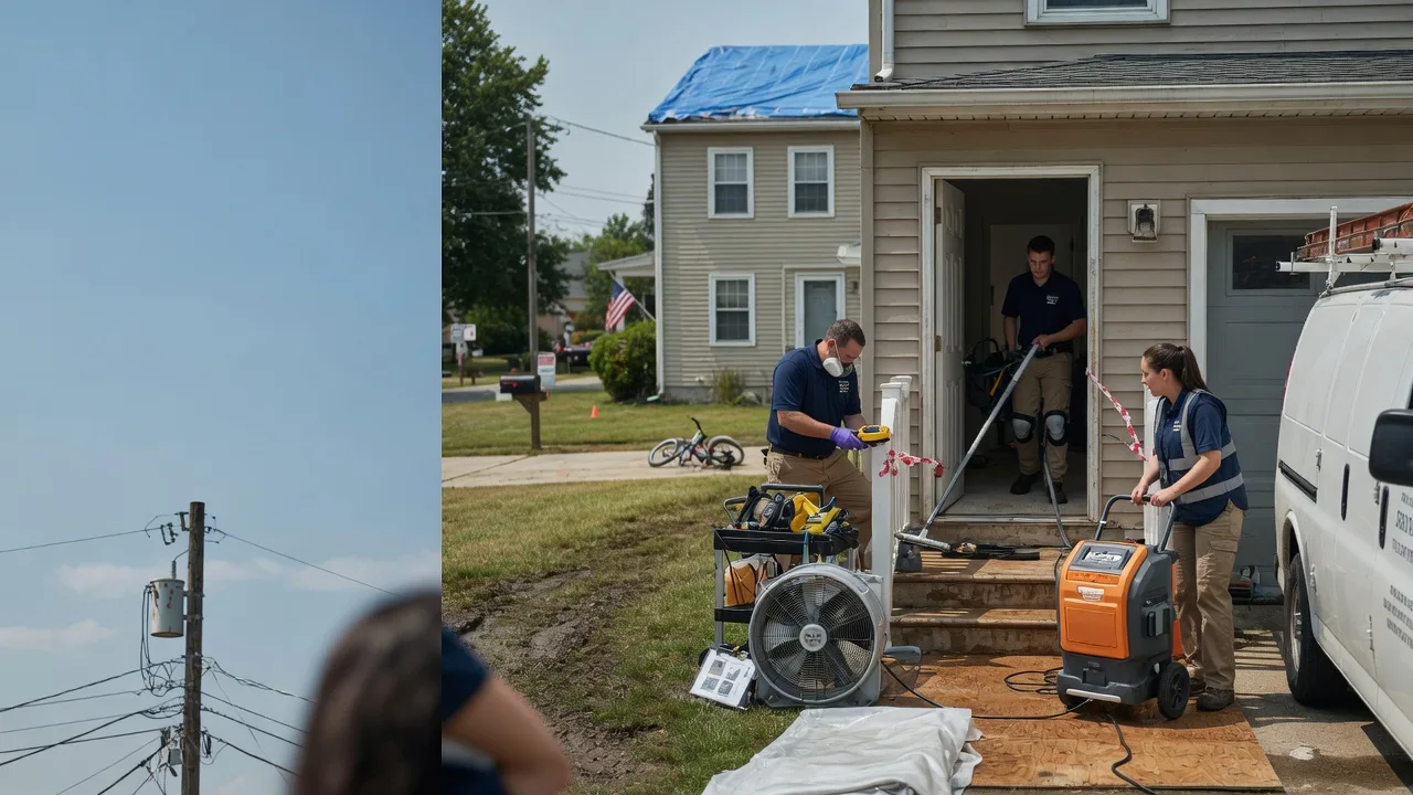 Water Damage Repair in Mount Holly, VT near me